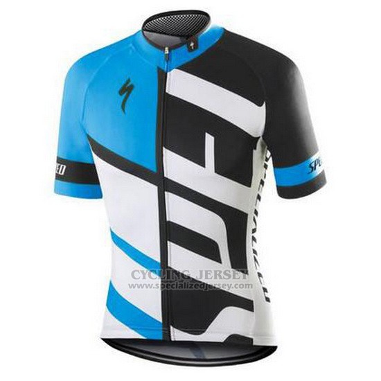 Men's Specialized RBX Comp Cycling Jersey Bib Short 2016 Black White Blue